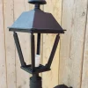 Discount Pamono Antique Square Cast Iron Wall Lantern