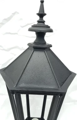 Outlet Pamono Antique Victorian Cast Iron Pillar Lamp Lantern on Base Outdoor Lamp