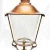 Best Pamono Antique Victorian Classic Copper Pillar Lamp Lantern on Base Outdoor Lamp