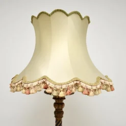 Best Pamono Antique Victorian Gilt Wood Floor Lamp, 1890s