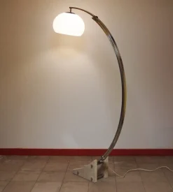 Outlet Pamono Arc Floor Lamp by Harvey Guzzini, 1960s