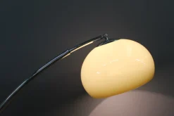 Outlet Pamono Arc Floor Lamp in Marble and Chrome, 1970s