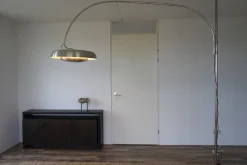 Outlet Pamono Arc Lamp by Pirro Cuniberti for Sirrah Imola, 1970