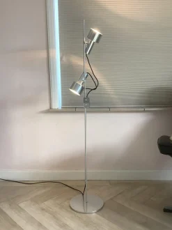 Outlet Pamono Architecturale Lighting Floor Lamp attributed to Peter Nelson, England, 1960s