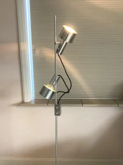 Outlet Pamono Architecturale Lighting Floor Lamp attributed to Peter Nelson, England, 1960s