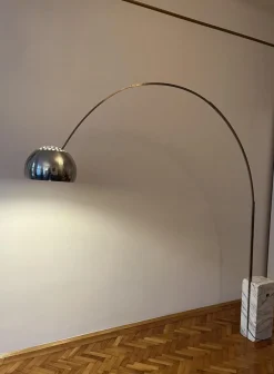 Online Pamono Arco Floor Lamp by Achille and Pier Giacomo Castiglioni for Flos, Italy, 1962