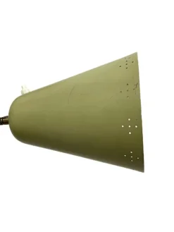 Sale Pamono 3-Arm Floor Lamp with Pierced Metal Matte Shades, 1960s