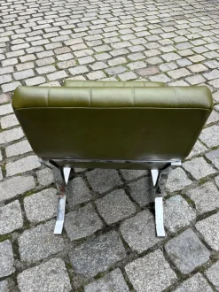 Best Pamono Armchair in Chrome and Faux Leather by Rudolf Horn