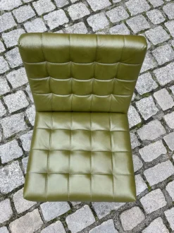 Best Pamono Armchair in Chrome and Faux Leather by Rudolf Horn