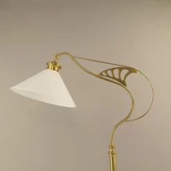 Clearance Pamono Art Deco Adjustable Floor Lamp by Wiener Werkstätte, 1920s