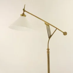 Outlet Pamono Art Deco Adjustable Floor Lamp from Wiener Werkstätte, 1920s