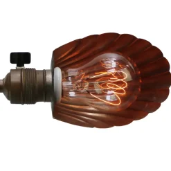 Clearance Pamono Art Deco Belgian Shell Brass Gooseneck Desk Lamp