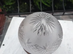 Clearance Pamono Art Deco Brass Ceiling Lamp, 1920s