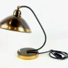 Best Pamono Art Deco Brass Desk Lamp from Helo Leuchten, 1940s