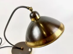 Best Pamono Art Deco Brass Desk Lamp from Helo Leuchten, 1940s