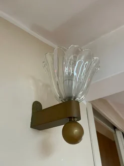 Best Pamono Art Deco Campanula Wall Lights, 1930s, Set of 2