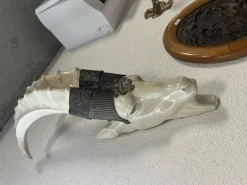 Best Pamono Art Deco Capricorn Wall Lamp, 1930s