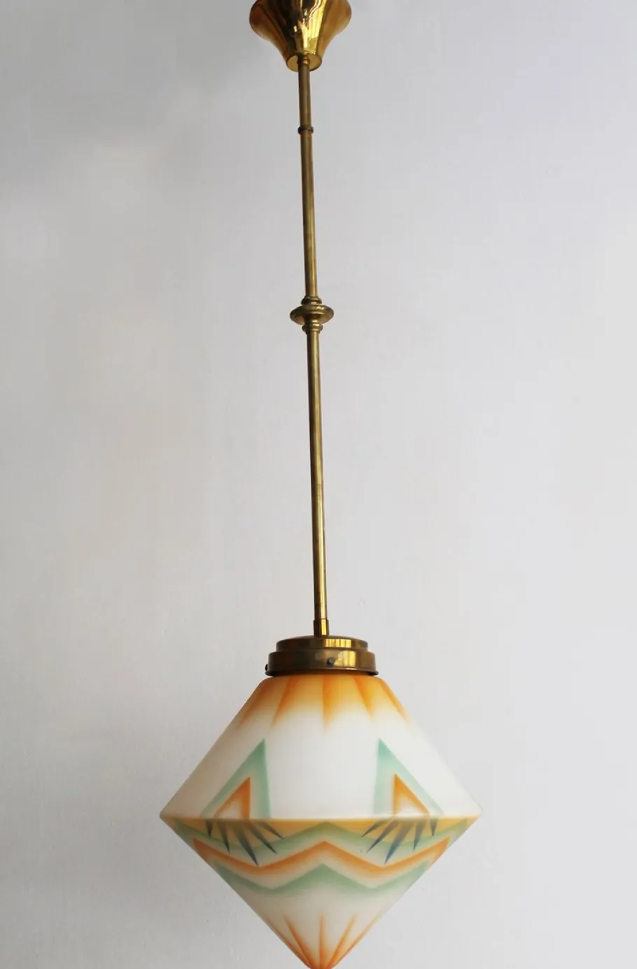 Best Pamono Art Deco Ceiling Lamp, 1930s