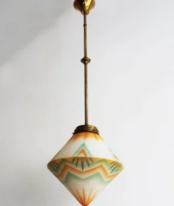 Best Pamono Art Deco Ceiling Lamp, 1930s