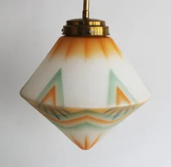 Best Pamono Art Deco Ceiling Lamp, 1930s