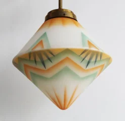 Best Pamono Art Deco Ceiling Lamp, 1930s