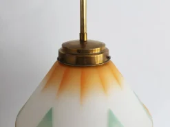 Best Pamono Art Deco Ceiling Lamp, 1930s