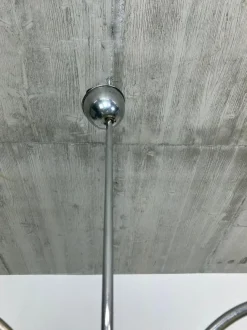 Clearance Pamono Art Deco Chrome Hanging Lamp, 1930s