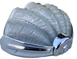 Best Pamono Art Deco Clam Shell Wall Lights, 1930s, Set of 6