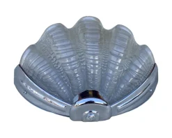 Best Pamono Art Deco Clam Shell Wall Lights, 1930s, Set of 6