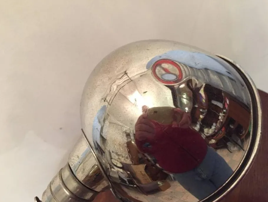 Clearance Pamono Art Deco Clamp Lamp from HALA - Hannoversche Lampenfabrik, 1920s