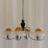 Clearance Pamono Art Deco Danish Fried Egg Chandelier from Fog & Mørup, 1930s