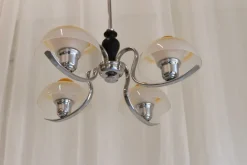 Clearance Pamono Art Deco Danish Fried Egg Chandelier from Fog & Mørup, 1930s