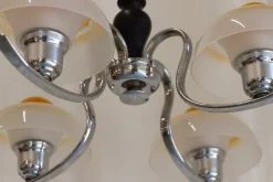 Clearance Pamono Art Deco Danish Fried Egg Chandelier from Fog & Mørup, 1930s