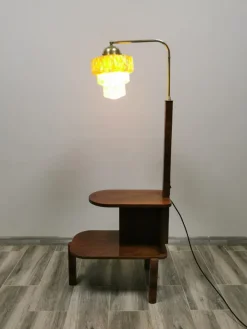 Best Pamono Art Deco Floor Lamp attributed Jindrich Halabala, 1930s