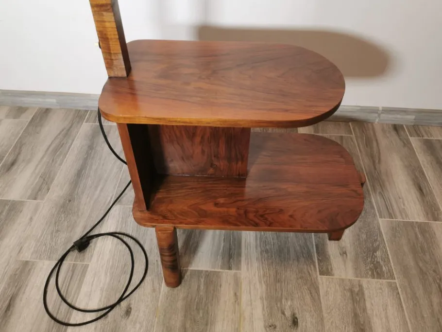 Best Pamono Art Deco Floor Lamp attributed Jindrich Halabala, 1930s