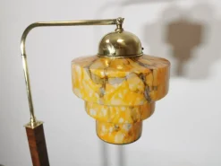 Best Pamono Art Deco Floor Lamp attributed Jindrich Halabala, 1930s