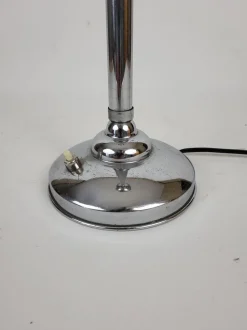 Online Pamono Art Deco Floor Lamp in Chrome Metal