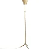 Discount Pamono Art Deco Floor Lamp in Gold Plated Brass by Ghidini1849