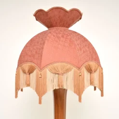 Discount Pamono Art Deco Floor Lamp in Walnut, 1920s