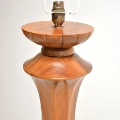 Discount Pamono Art Deco Floor Lamp in Walnut, 1920s