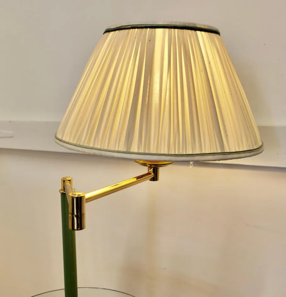 Best Pamono Art Deco French Adjustable Swing Arm Floor Lamps, 1960s, Set of 2