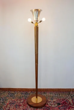 Sale Pamono Art Deco French Floor Lamp, 1930s