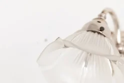 Best Pamono Art Deco GEC Silver Plated Wall Lamps, 1920s, Set of 2