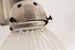 Best Pamono Art Deco GEC Silver Plated Wall Lamps, 1920s, Set of 2