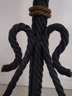 Best Pamono Art Deco Iron and Glass Floor Lamp by Degue for Verrerie D'Art Degué, 1930s