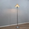 Sale Pamono Art Deco Lacquered Aluminum and Chrome Floor Lamp, 1930s