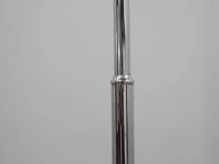 Sale Pamono Art Deco Lacquered Aluminum and Chrome Floor Lamp, 1930s