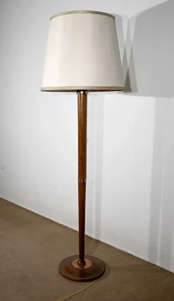 Hot Pamono Art Deco Lamp in Varnished Beech, 1940