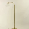 Sale Pamono Art Deco Massive Brass Floor Lamp, Vienna, 1930s