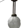 Best Pamono Art Deco Pendant Light by Muller Frères, 1930s